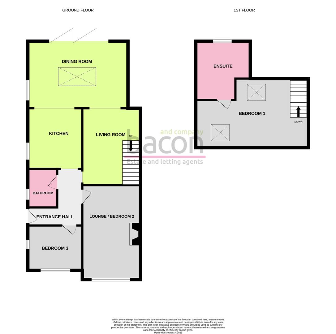 Floor Plan | Bungalow - Semi Detached | Cuckfield Crescent, Worthing | Sold - Subject to Contract